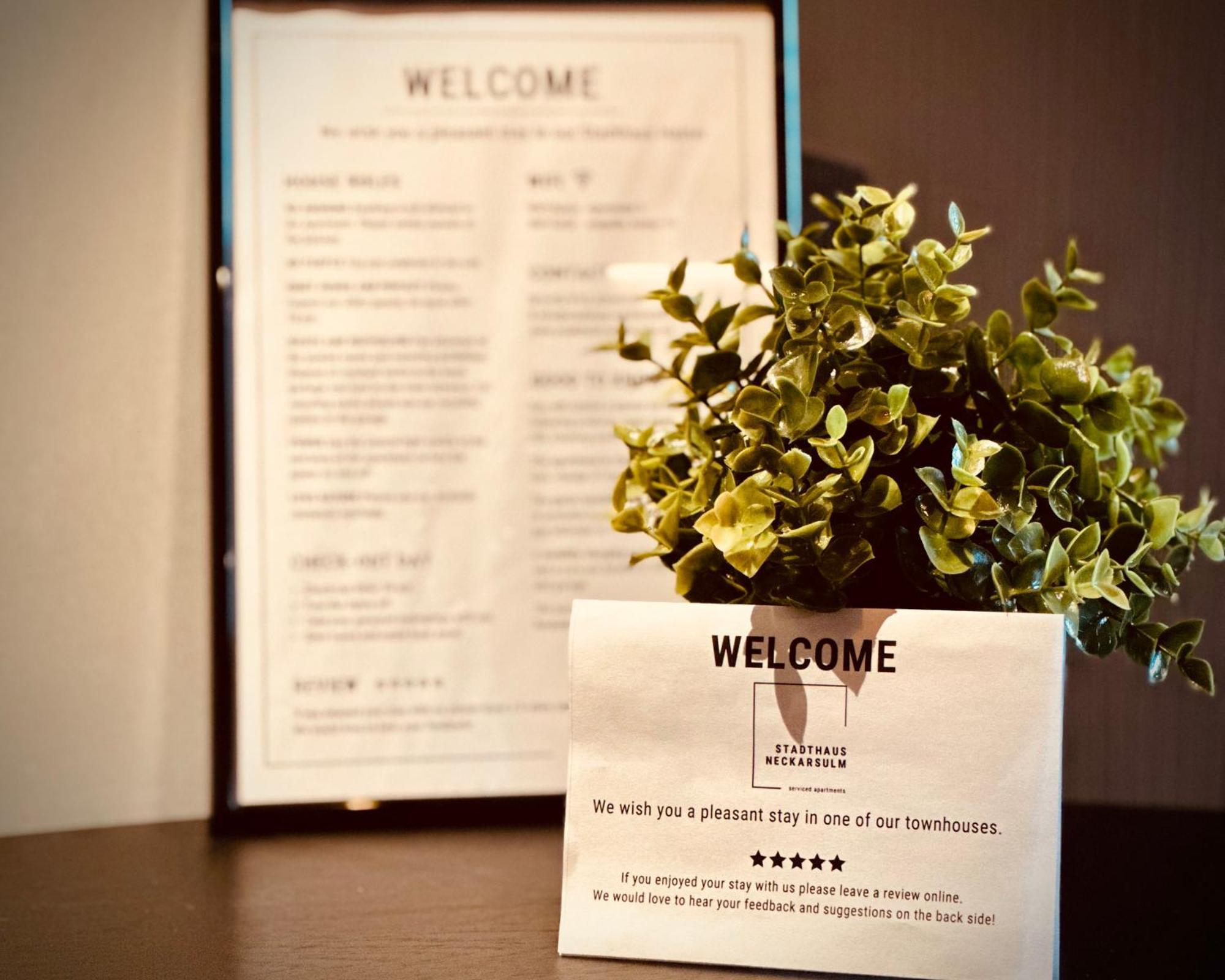 Stadthaus Neckarsulm Serviced Apartments - Stadthaus Heiner Extérieur photo
