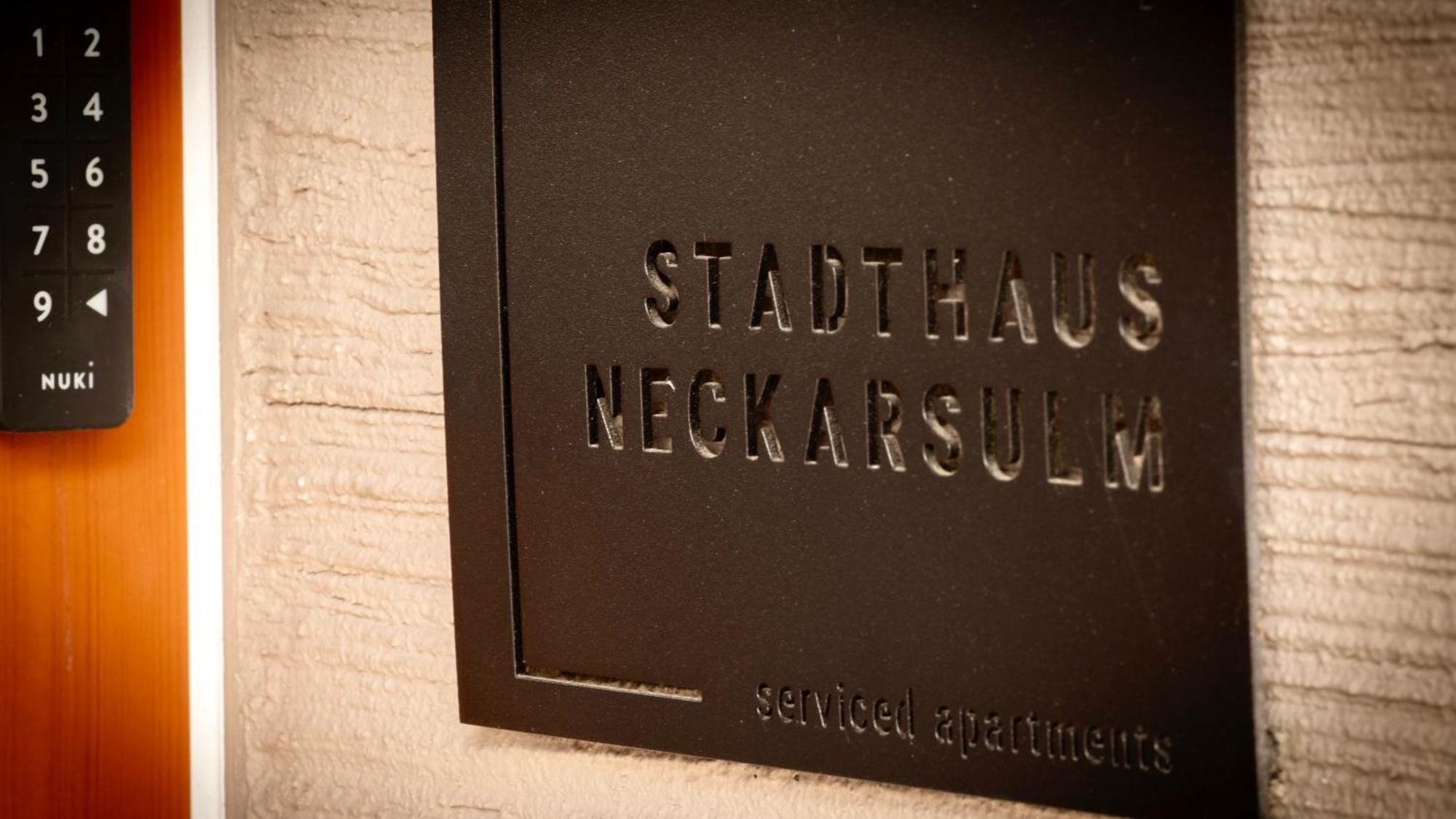 Stadthaus Neckarsulm Serviced Apartments - Stadthaus Heiner Extérieur photo